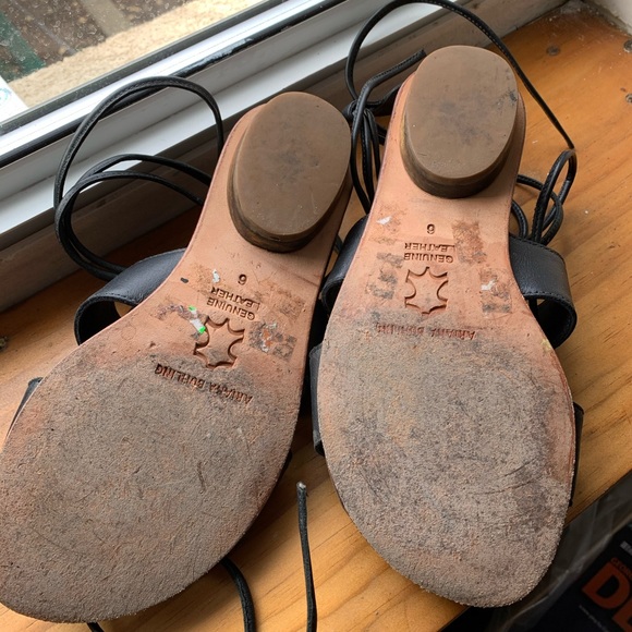 Ariana Bohling Grecian wrap sandals 36 tts - Picture 2 of 3